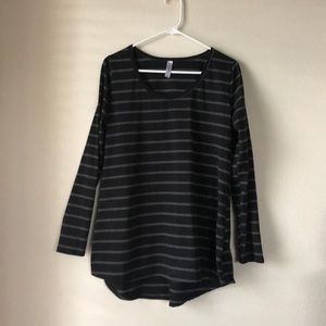 Lularoe lynnea black and grey